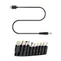 Pikkukuva 1 / 5: 100 W Type-C kannettavan tietokoneen virtalähdeadapterin liitin USB C - Universaali