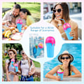 Miniatyrbillede 7 af 7: Slushy Maker Kop, DIY Klem Isterning Kop 500 ml, 2 i 1 Sugerør og Ske, Magisk Fryse Kop Iskop til Fremstilling af Frosne Frugt Smoothies og Milkshakes