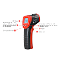 Miniatyrbilde 3 av 9: Infrarødt Termometer Matlaging Digital Temperaturpistol -58℉-716℉(-50℃-380℃) med Maks Min Avlesninger (Ikke for Menneskekroppen)