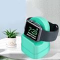 Miniatyrbillede 4 af 5: Opladerstand Silikone Dock Til Ios Watch Bærbar Ridsefri W