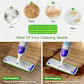 Miniatyrbilde 5 av 5: 4 stk. Gjenbrukbare moppeputer for Wet Jet Mopp Refill Puter Erstatning