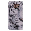 Pikkukuva 2 / 3: Plånboksfodral Samsung Galaxy S6 Edge – Vit Tiger