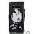 Miniatyrbild 4 av 7: Plånboksfodral Samsung Galaxy S8 – Have A Nice Day