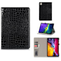 Pikkukuva 2 / 8: Fodral iPad Pro 12,9" (2020) Krokodilmönster - 4 Färger Svart