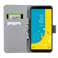 Miniatyrbild 4 av 5: Plånboksfodral Samsung Galaxy J4 Plus - Ugglor & Hjärtan
