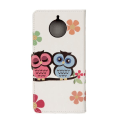 Pikkukuva 4 / 7: Plånboksfodral Moto G5S Plus – Ugglor & Blommor