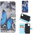Pikkukuva 1 / 5: Plånboksfodral Apple iPhone 11 Pro Max - Blå Fjäril