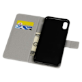 Pikkukuva 3 / 8: Plånboksfodral iPhone XS Max - Blå Fjäril