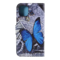 Pikkukuva 3 / 5: Plånboksfodral Apple iPhone 11 Pro Max - Blå Fjäril