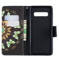 Pikkukuva 2 / 4: Plånboksfodral Samsung Galaxy S10 Plus - Fjärilar I Cirkel