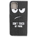 Miniatyrbild 3 av 4: Plånboksfodral Apple iPhone 16 Pro - Don’t Touch My Phone
