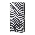 Miniatyrbild 5 av 5: Plånboksfodral Samsung Galaxy Note 4 (SM-N910F) - Zebra