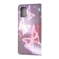 Pikkukuva 3 / 6: Lompakkokotelo Samsung Galaxy A41 - Liila / Perhoset