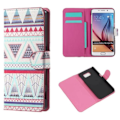 Pikkukuva 1 / 4: Plånboksfodral Samsung Galaxy S6 Edge Plus - Aztek