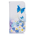 Pikkukuva 2 / 6: Plånboksfodral Apple iPhone 7 – Fjärilar och Blommor