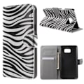 Pikkukuva 1 / 9: Plånboksfodral Samsung Galaxy Note 5 - Zebra