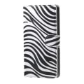 Miniatyrbild 3 av 6: Plånboksfodral Sony Xperia X Compact - Zebra