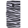 Pikkukuva 3 / 6: Plånboksfodral Samsung Galaxy J5 (2017) - Zebra