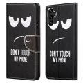 Pikkukuva 2 / 4: Lompakkokotelo Samsung Galaxy A05s - Don’t Touch My Phone