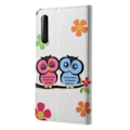 Pikkukuva 3 / 7: Plånboksfodral Huawei P20 – Ugglor & Blommor