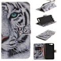 Pikkukuva 1 / 10: Plånboksfodral Oneplus 5 - Vit Tiger