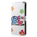 Pikkukuva 4 / 6: Plånboksfodral Samsung Galaxy A6 Plus - Ugglor & Blommor