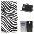 Miniatyrbild 1 av 6: Plånboksfodral Microsoft Lumia 950 XL - Zebra