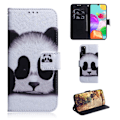 Pikkukuva 1 / 5: Lompakkokotelo Samsung Galaxy A02s - Panda
