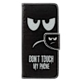 Miniatyrbild 6 av 7: Plånboksfodral Samsung Galaxy S7 - Don't Touch My Phone