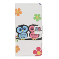 Miniatyrbild 2 av 6: Plånboksfodral Samsung Galaxy A9 (2018) - Ugglor & Blommor