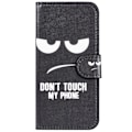 Miniatyrbild 6 av 6: Plånboksfodral Samsung Galaxy S8 - Don´t Touch My Phone
