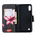 Pikkukuva 4 / 6: Plånboksfodral Samsung Galaxy A10 – Rosa Blomma