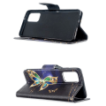 Pikkukuva 3 / 4: Plånboksfodral Samsung Galaxy S20 Plus – Guldfjäril