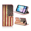 Pikkukuva 1 / 9: Plånboksfodral Samsung Galaxy S6 - Flagga USA