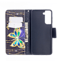 Pikkukuva 2 / 4: Lompakkokotelo Samsung Galaxy S22 Plus - Kultainen Perhonen