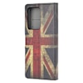 Pikkukuva 3 / 5: Lompakkokotelo Samsung Galaxy S21 Ultra - Iso-Britannian Lippu