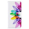 Miniatyrbild 2 av 6: Plånboksfodral Samsung Galaxy A10 – Färgglad Blomma