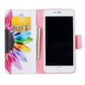 Miniatyrbild 5 av 7: Plånboksfodral Apple iPhone 6 Plus / 6s Plus – Färgglad Blomma