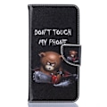 Miniatyrbild 2 av 7: Plånboksfodral Apple iPhone 8 Plus - Don’t Touch My Phone