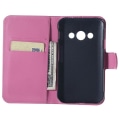 Pikkukuva 8 / 8: Plånboksfodral Samsung Xcover 3 (SM-G388F) - Vit med Fjärilar