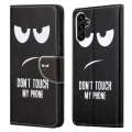 Pikkukuva 2 / 3: Lompakkokotelo Samsung Galaxy A13 (5G) - Don’t Touch My Phone