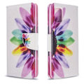 Pikkukuva 2 / 4: Plånboksfodral Samsung Galaxy A71 – Färgglad Blomma
