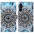 Pikkukuva 4 / 4: Plånboksfodral Samsung Galaxy S25 - Blå Mandala