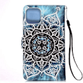 Pikkukuva 5 / 5: Lompakkokotelo iPhone 13 Mini - Sininen Mandala