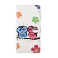 Miniatyrbild 3 av 5: Plånboksfodral Samsung Galaxy A53 - Ugglor & Blommor