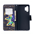Pikkukuva 3 / 4: Lompakkokotelo Samsung Galaxy A13 (5G) - Kultainen Perhonen