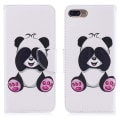 Pikkukuva 5 / 5: Plånboksfodral Apple iPhone 7 Plus - Panda