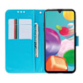 Pikkukuva 2 / 5: Lompakkokotelo Samsung Galaxy A02s - Koristeellinen Pöllö