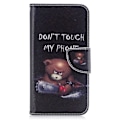Pikkukuva 2 / 6: Plånboksfodral Samsung Xcover 4 / 4s - Don’t Touch My Phone