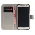 Pikkukuva 5 / 5: Plånboksfodral Samsung Galaxy S7 – Vit Tiger